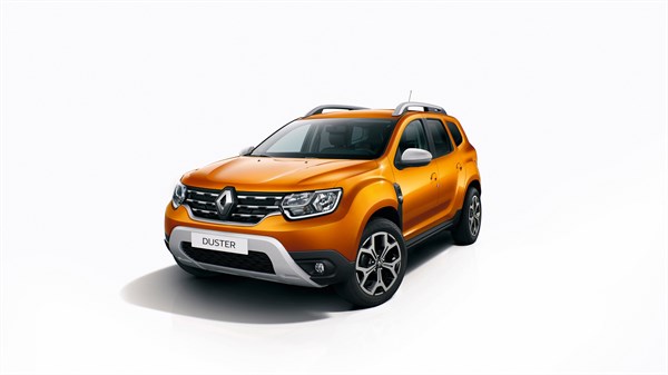All-New  Renault DUSTER orange colour