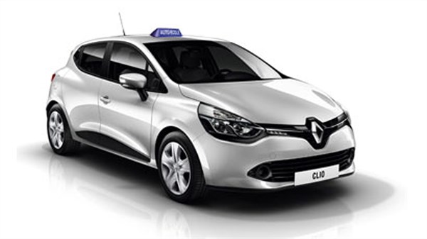 Renault CLIO company vehicle driving school version